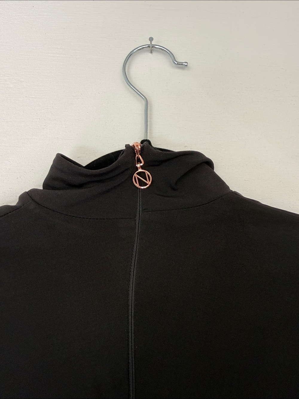 Nookie Black Long-Sleeve Ruched Mini Dress with Front Cutout - Picture 3 of 6